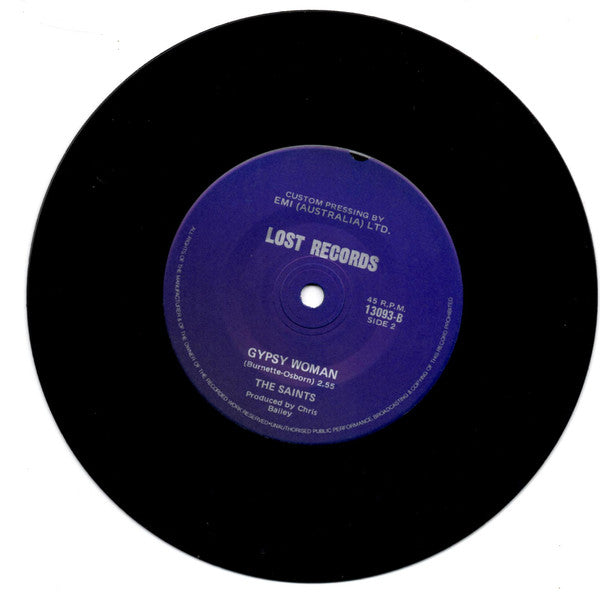 The Saints (2) : Let's Pretend (7", Single, Ltd, Num)