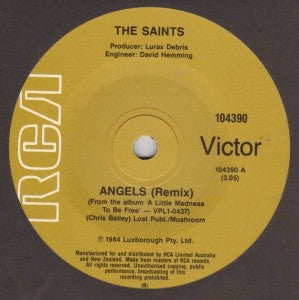 The Saints (2) : Angels (7", Single)