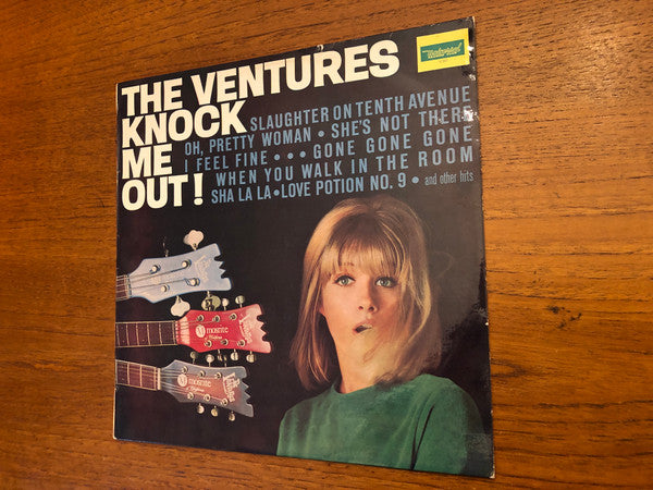 The Ventures : Knock Me Out! (LP, Album, Mono)