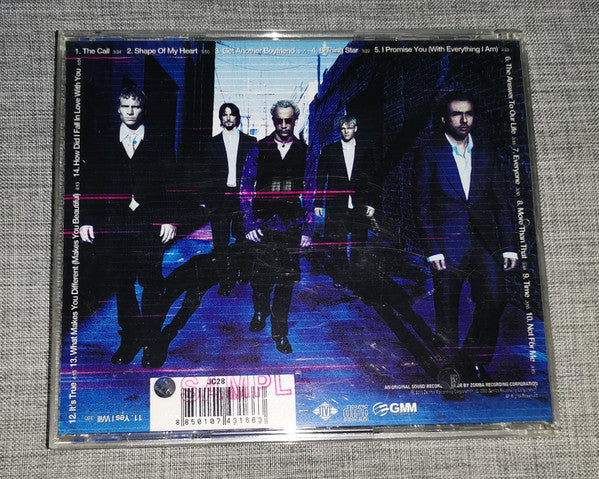 Backstreet Boys : Black & Blue (CD, Album, Promo)