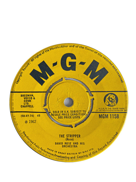 David Rose & His Orchestra : The Stripper (7", RE, 4-p)