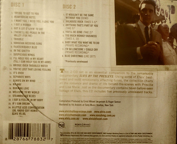 Elvis Presley : Elvis By The Presleys (2xCD, Comp)