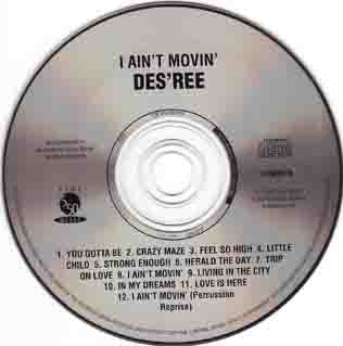 Des'ree : I Ain't Movin' (CD, Album)