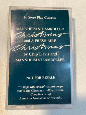 Chip Davis And Mannheim Steamroller : Mannheim Steamroller Christmas And A Fresh Aire Christmas (Cass, Comp, Promo, Smplr)