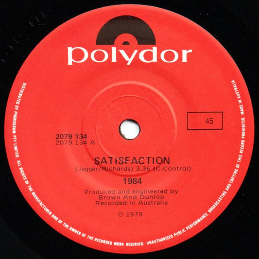 1984 (29) : Satisfaction (7", Single)