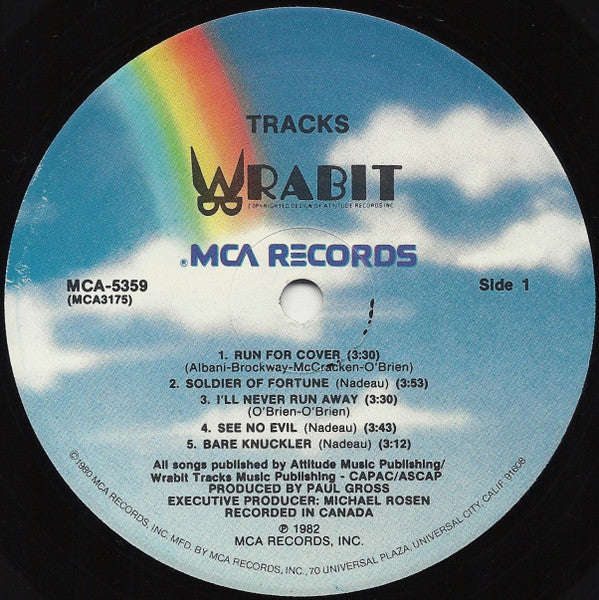 Wrabit : Tracks (LP, Album)