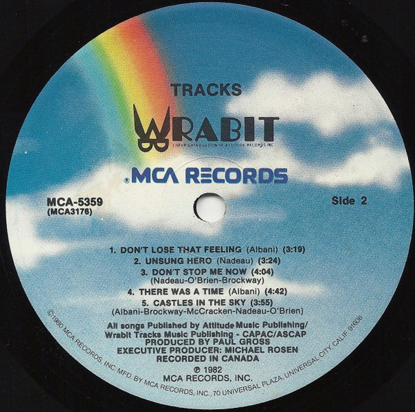 Wrabit : Tracks (LP, Album)
