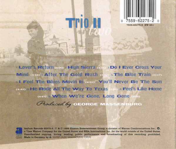 Emmylou Harris, Linda Ronstadt, Dolly Parton : Trio II (CD, Album)