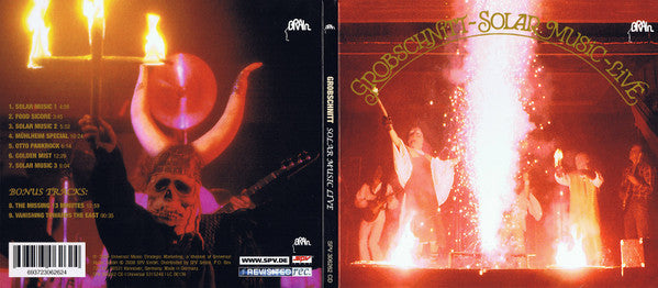 Grobschnitt : Solar Music - Live (CD, Album, RE, RM, Dig)