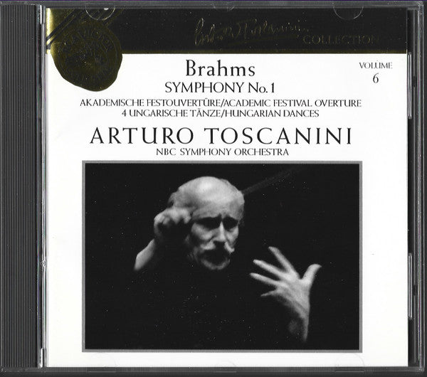 Johannes Brahms - Arturo Toscanini, NBC Symphony Orchestra : 4 Symphonies (4xCD, Mono, RE + Box, Comp)