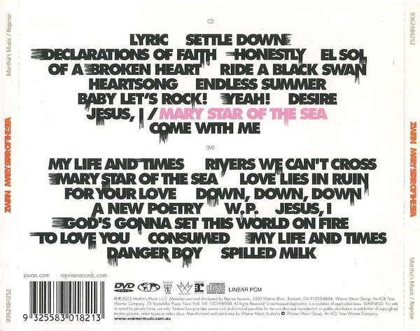 Zwan : Mary Star Of The Sea (CD, Album + DVD)