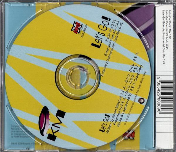 KM (2) : Let's Go! (CD, Single)