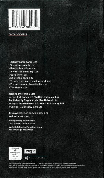 Fine Young Cannibals : The Finest (VHS, Comp)