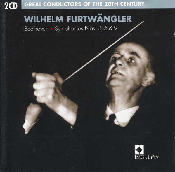 Beethoven* - Wiener Philharmoniker, Berliner Philharmoniker, Wilhelm Furtwängler : Symphonies 3, 5 & 9 (2xCD, Comp, Mono, RE)