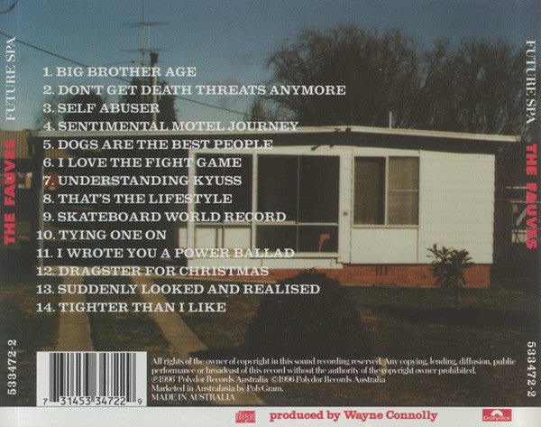 The Fauves : Future Spa (CD, Album)