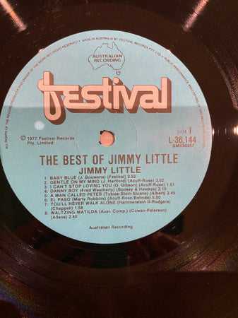 Jimmy Little : The Best Of Jimmy Little (LP, Comp)