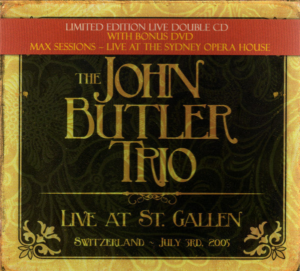 The John Butler Trio : Live At St. Gallen OpenAir Music Festival (2xCD, Album + DVD-V, PAL + Ltd)