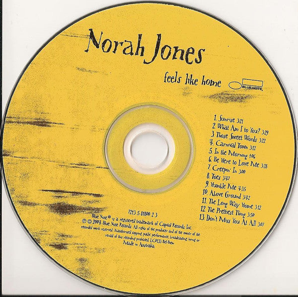 Norah Jones : Feels Like Home (CD, Album, RE)