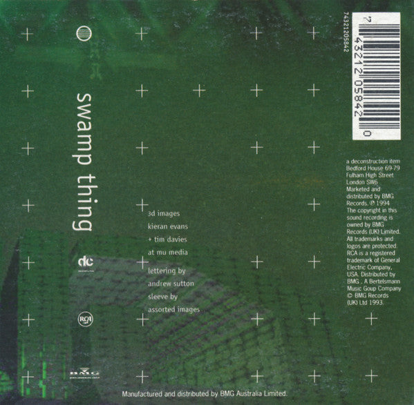 The Grid : Swamp Thing (CD, Single, Car)
