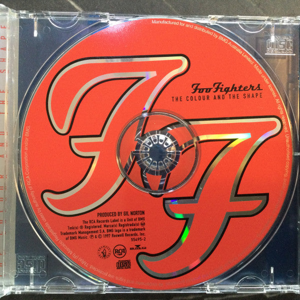 Foo Fighters : The Colour And The Shape (CD, Album, RE)