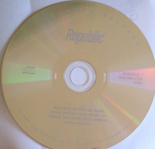 New Order : Republic (CD, Album, Whi)