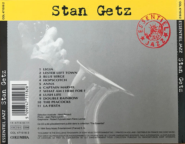Stan Getz : Stan Getz (CD, Comp)