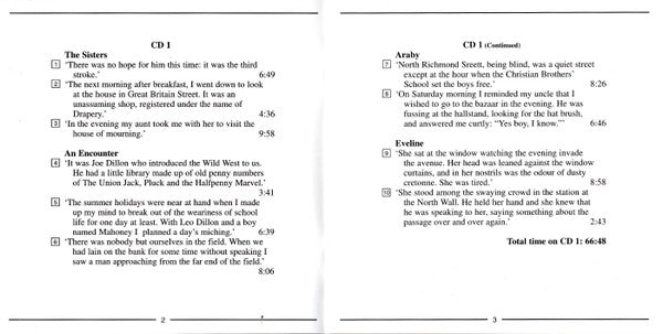 James Joyce Read By Jim Norton (2) : Dubliners (6xCD)