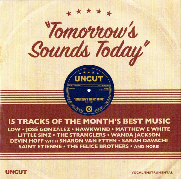 Various : Tomorrow's Sounds Today (15 Tracks Of The Month's Best Music) (CD, Comp)