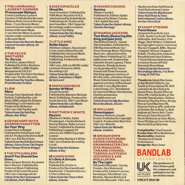 Various : Tomorrow's Sounds Today (15 Tracks Of The Month's Best Music) (CD, Comp)