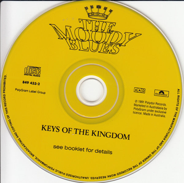 The Moody Blues : Keys Of The Kingdom (CD, Album)