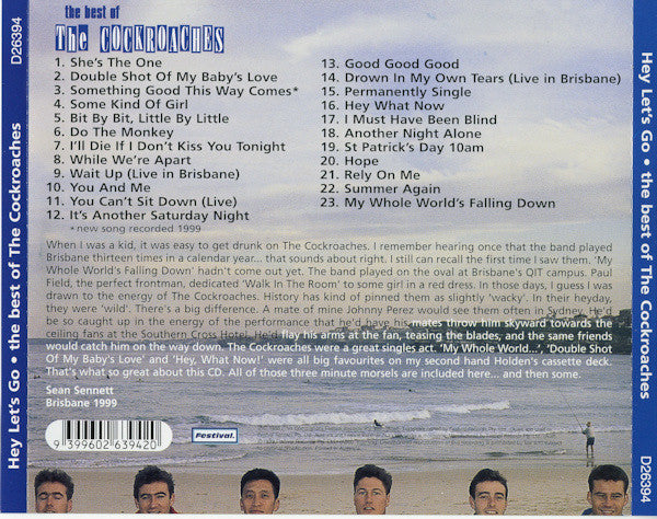 The Cockroaches : The Best Of The Cockroaches, Hey Let's Go!  (CD, Comp, RM)