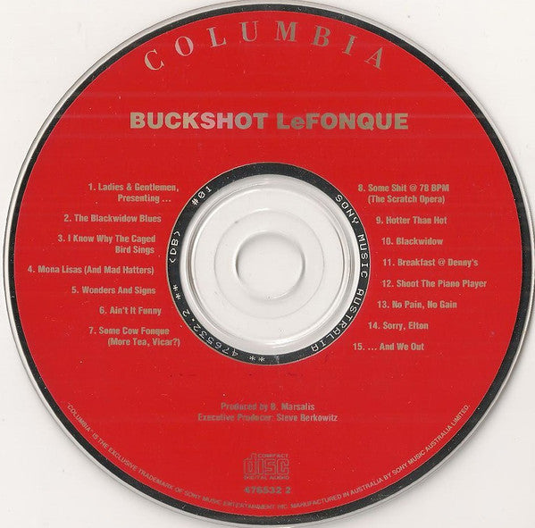 Buckshot LeFonque : Buckshot LeFonque (CD, Album)