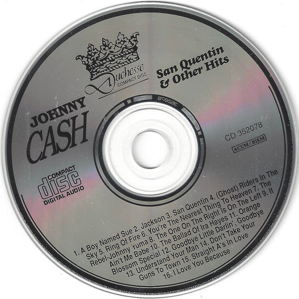 Johnny Cash : San Quentin & Other Hits (CD, Comp)