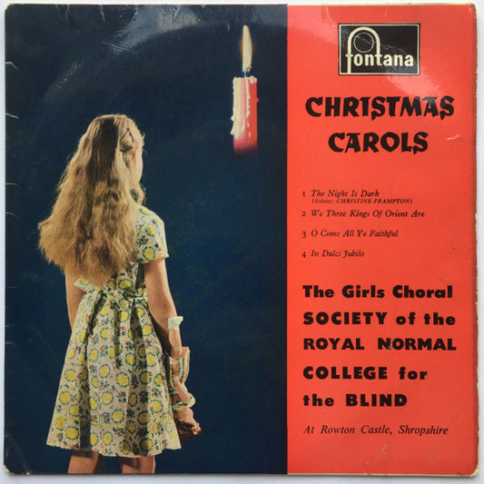 The Girls Choral Society Of The Royal Normal College For The Blind : Christmas Carols No. 1 (7", EP)
