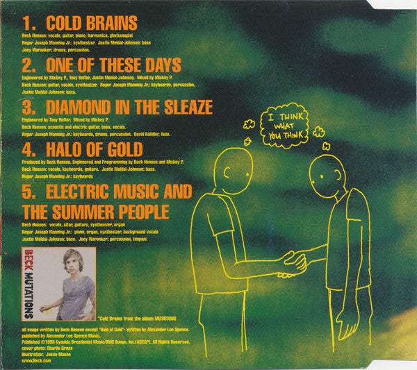 Beck : Cold Brains (CD, Single)