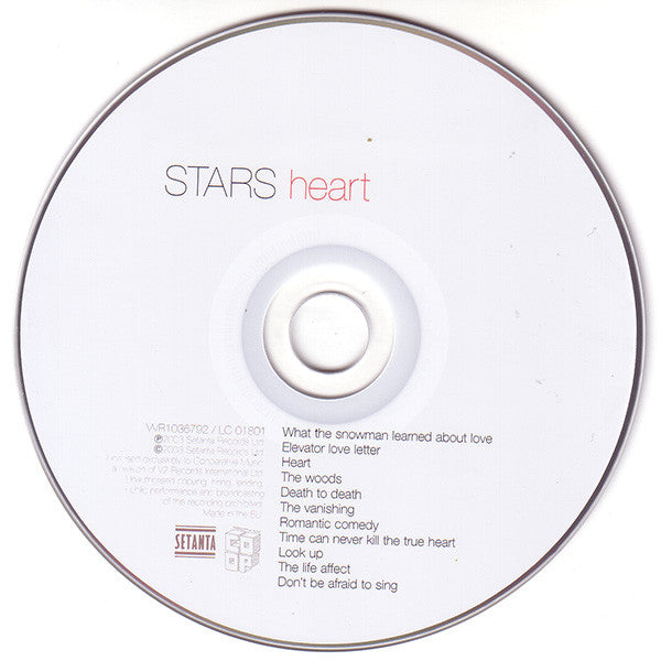 Stars : Heart (CD, Album, RE)