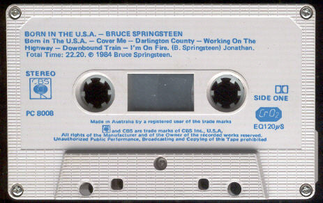 Bruce Springsteen : Born In The U.S.A. (Cass, Album, Dol)