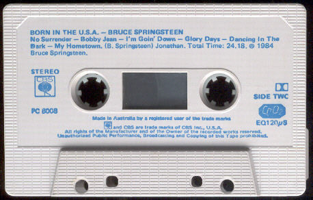 Bruce Springsteen : Born In The U.S.A. (Cass, Album, Dol)