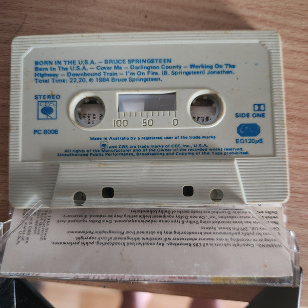 Bruce Springsteen : Born In The U.S.A. (Cass, Album, Dol)
