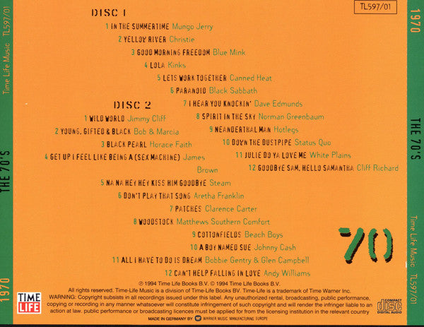 Various : The 70's - 70 (2xCD, Comp)