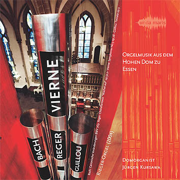 Bach*, Vierne*, Reger*, Guillou* - Jürgen Kursawa : Orgelmusik Aus Dem Hohen Dom Zu Essen (CD, Album, 24b)
