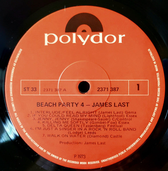 James Last Company : Beach Party 4 (LP, Album)