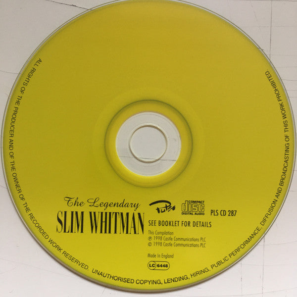 Slim Whitman : The Legendary Slim Whitman (CD, Comp)