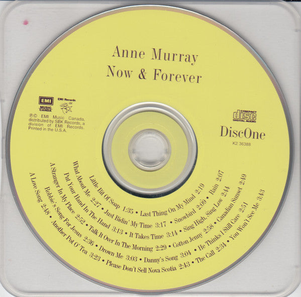 Anne Murray : Now & Forever (3xCD, Album, Comp)