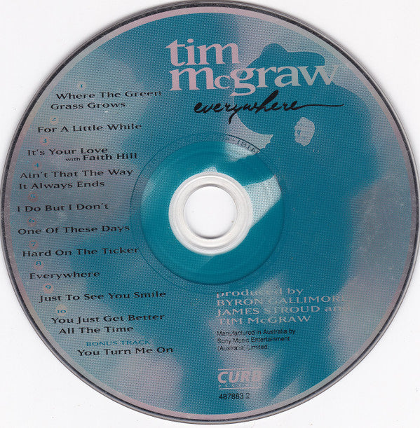 Tim McGraw : Everywhere (CD, Album)