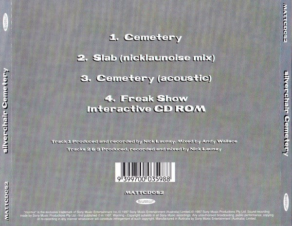 Silverchair : Cemetery (CD, Single, Enh)