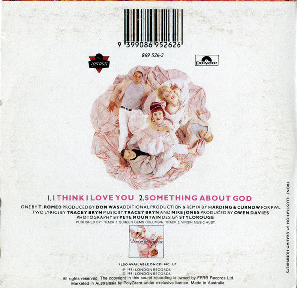 Voice Of The Beehive : I Think I Love You (CD, Single, Car)