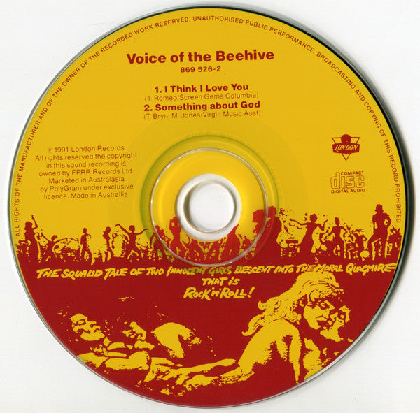 Voice Of The Beehive : I Think I Love You (CD, Single, Car)