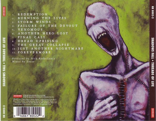 Shadows Fall : Threads Of Life (CD, Album)