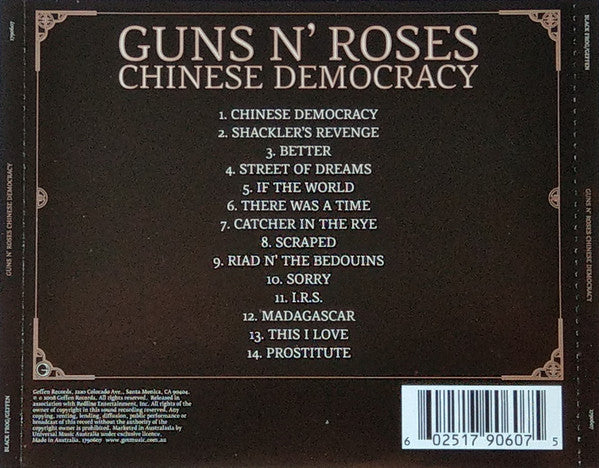 Guns N' Roses : Chinese Democracy (CD, Album)